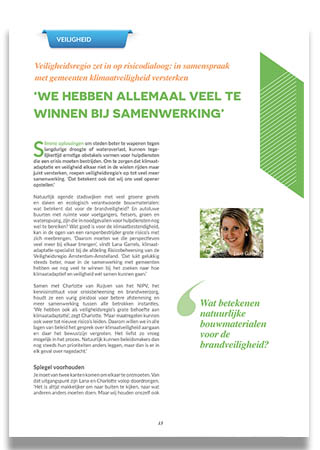 Veiligheidsregio zet in op risicodialoog